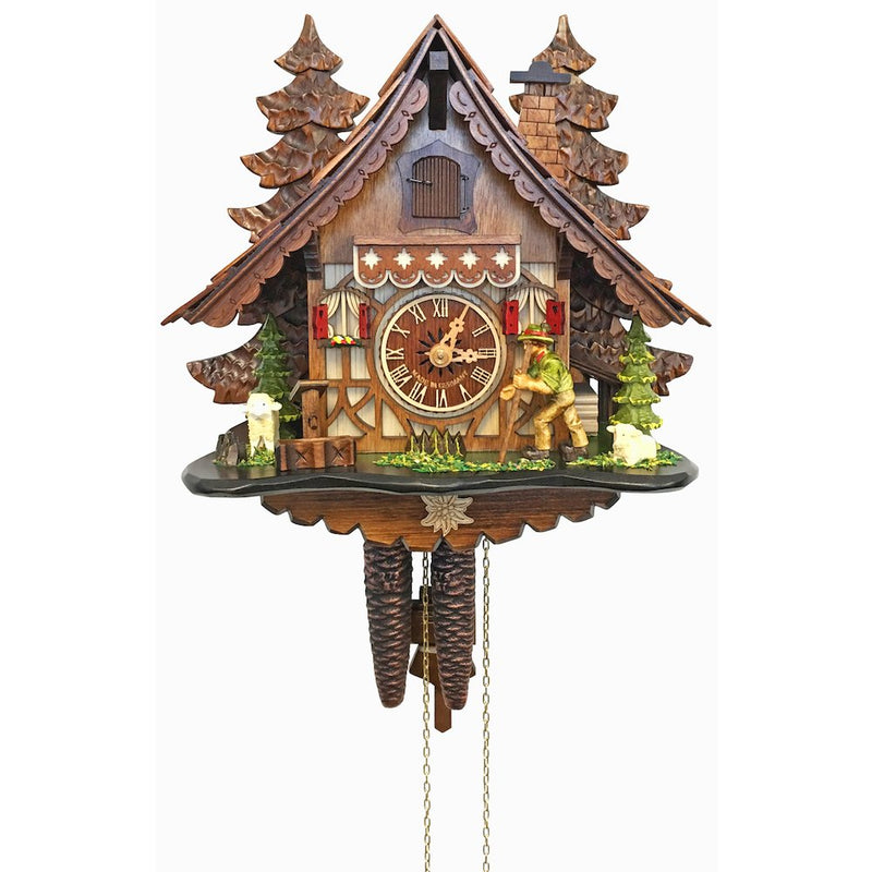 Weight-driven Cuckoo Clock - Full Size