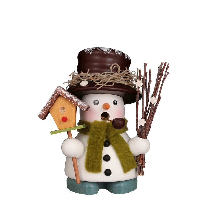 Smoker - Mini Snowman With Aviary