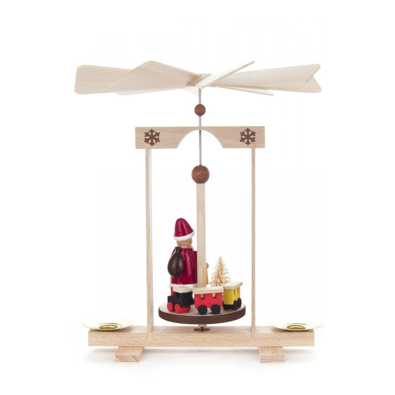 Mini Pyramid - Santa with Train