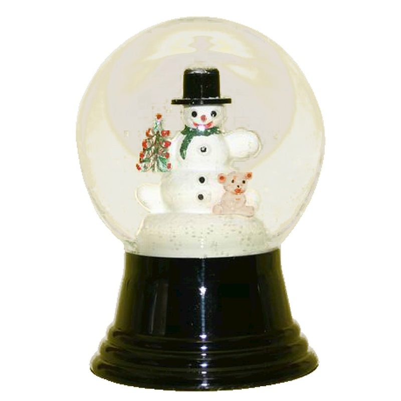 Snowglobe - Medium Snowman with Bear