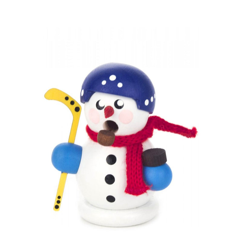 Incense Burner - Snowman Hockey