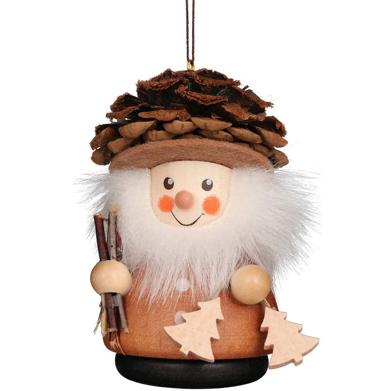 Ornament - Pinecone Man - Natural