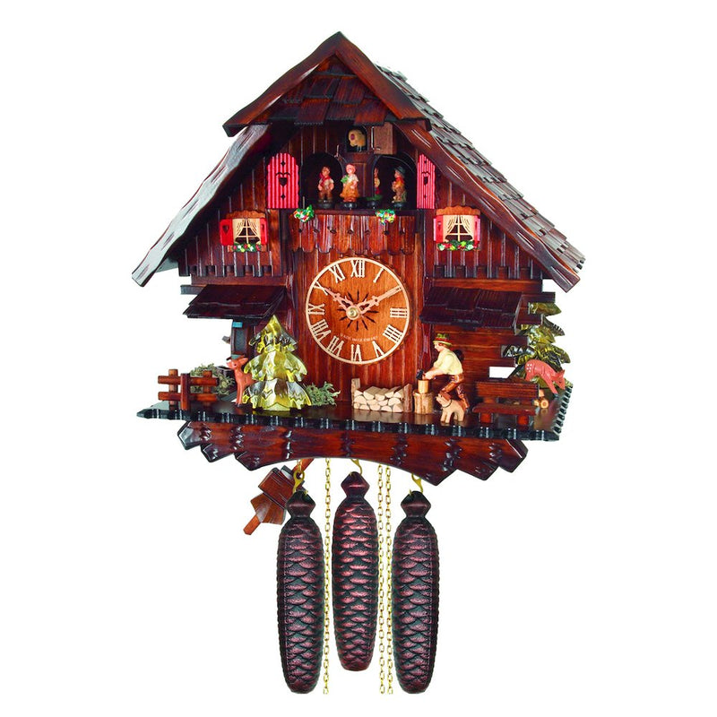 Weight-driven Cuckoo Clock - Full Size - 8-day