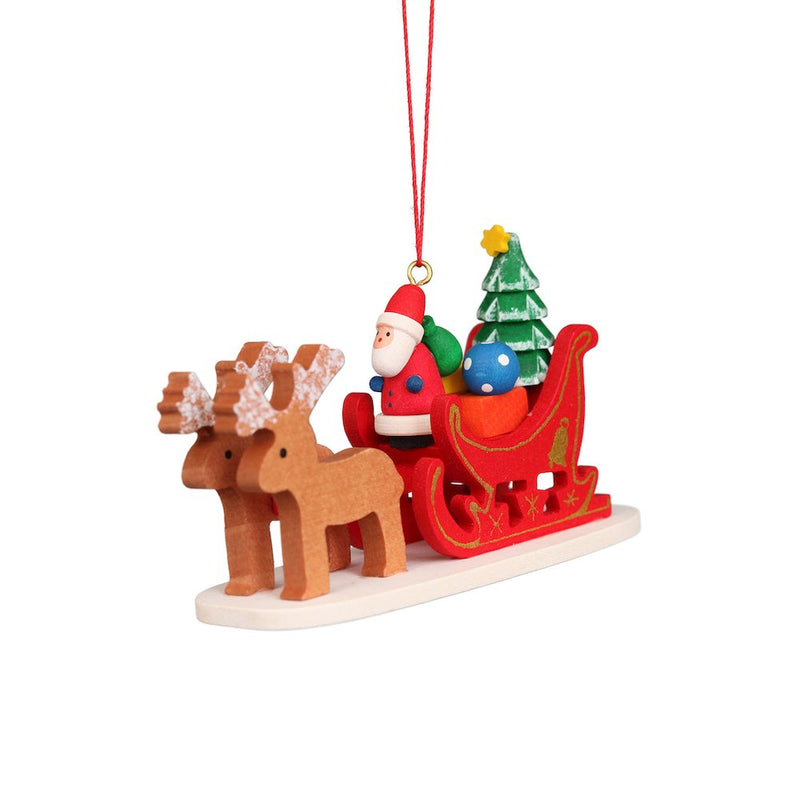 Ornament - Santa Claus Sled