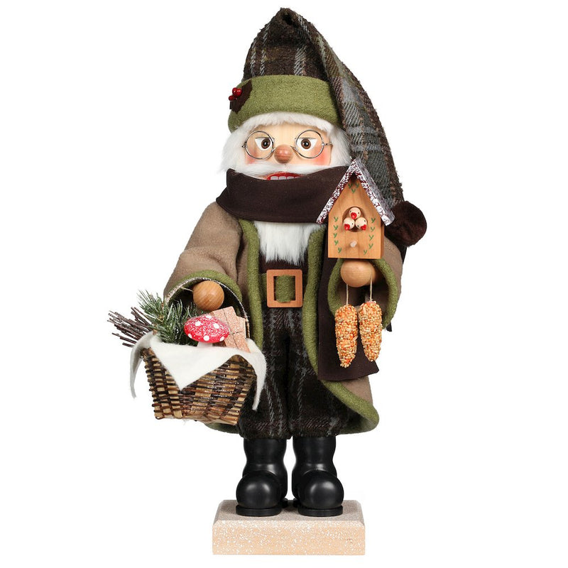 Nutcracker - Forest Santa With Bird House