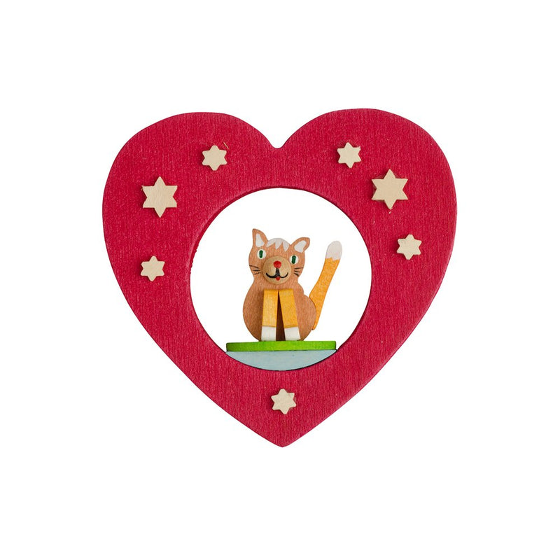 Ornament - Cat " Heart