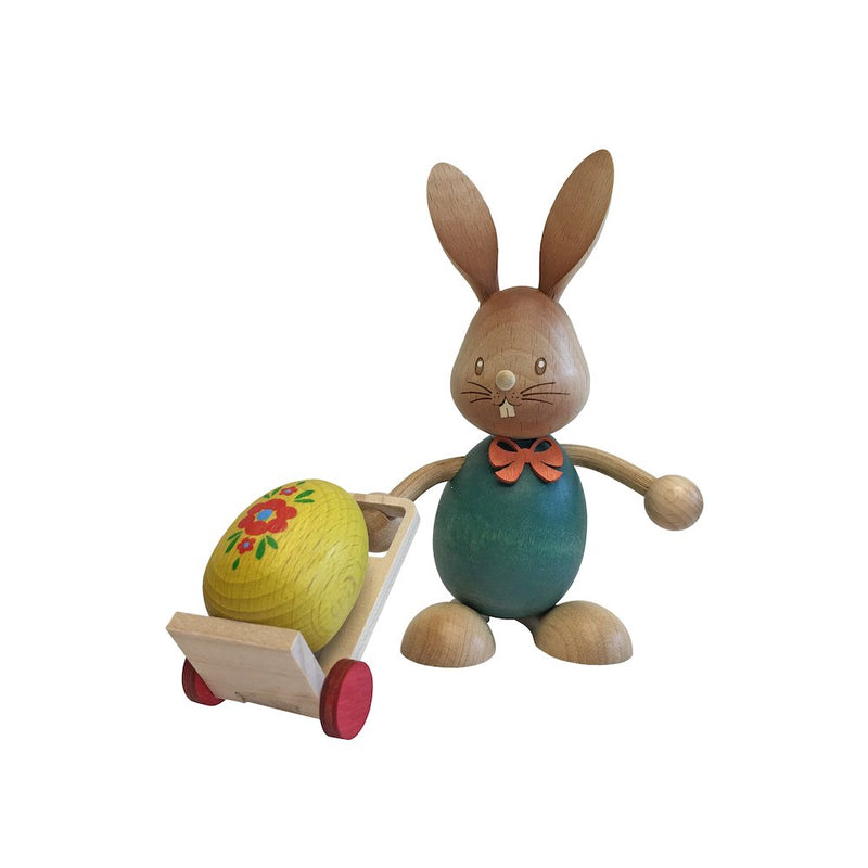 Easter Figure - Rabbit With Trolley