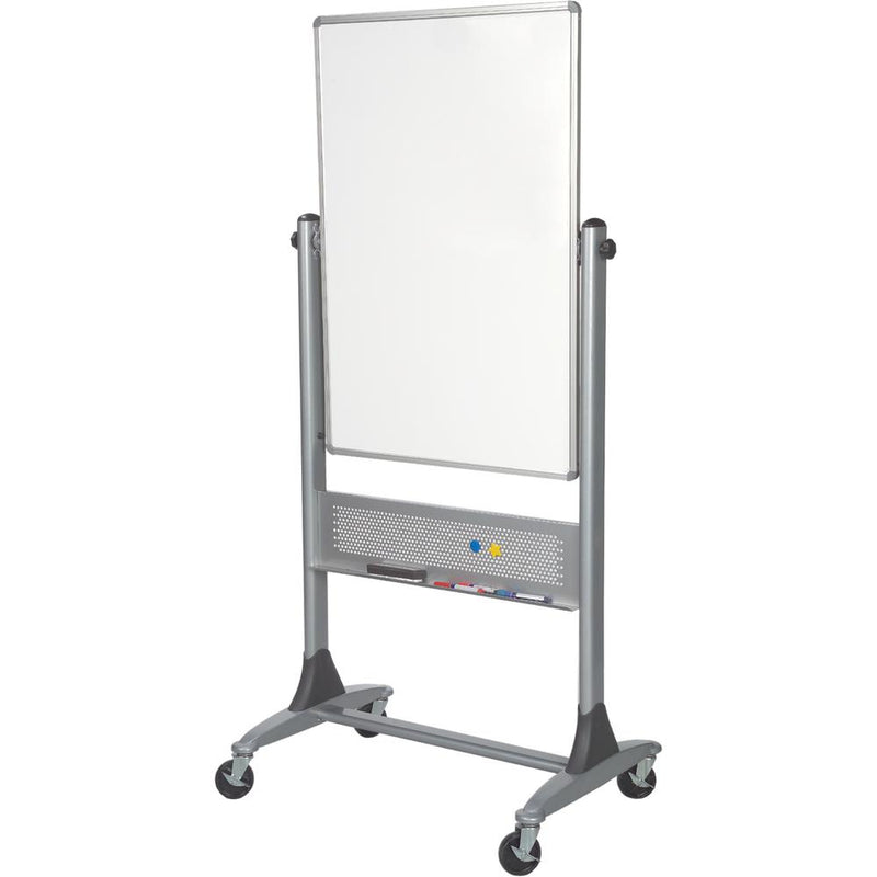 Balt Reversible Easel Board - 40  Width x 30  Height - Surface - Anodized Aluminum Frame - Film - 1 Each