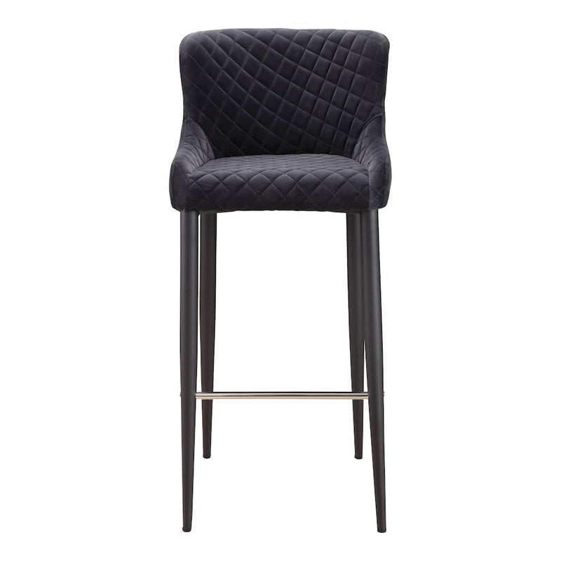 Etta Bar Stool Dark Grey