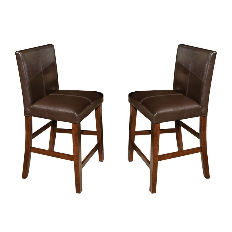 Kona 24" Parsons Barstool w/PU Seat (Set of 2)