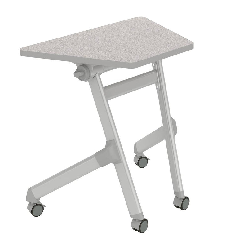 Learn Nesting Trapezoid Desk - Gray