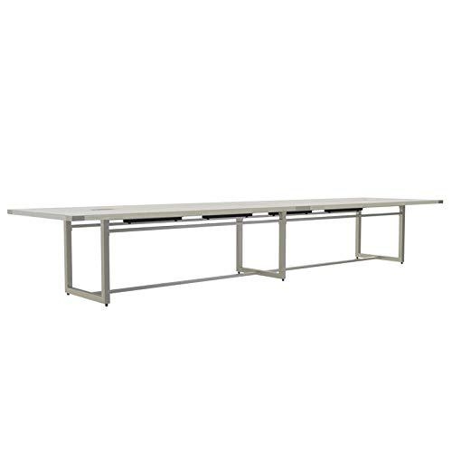 Mirella™ Conference Table, Sitting-Height, 16’ White Ash