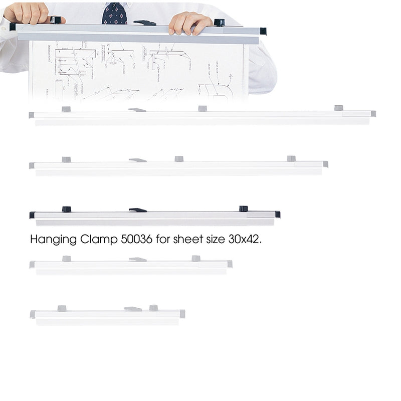 30  Hanging Clamps for 30  x 42  Sheets Set of 6