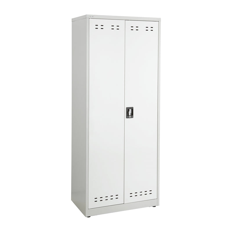 72 H Steel Storage Cabinet Gray