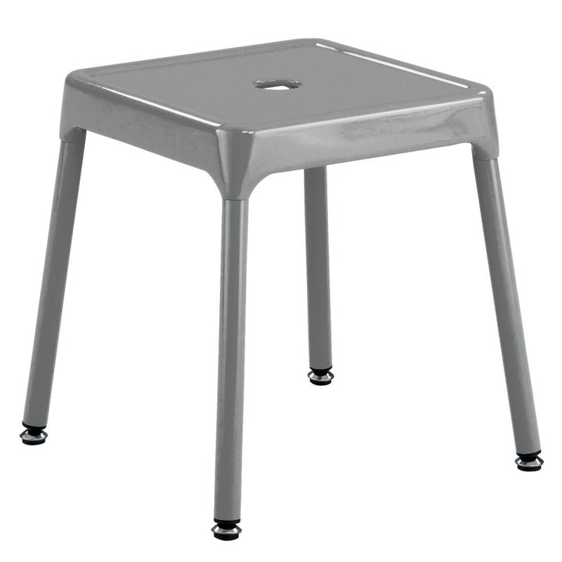 Safco® Steel Guest Stool, 15” - Silver