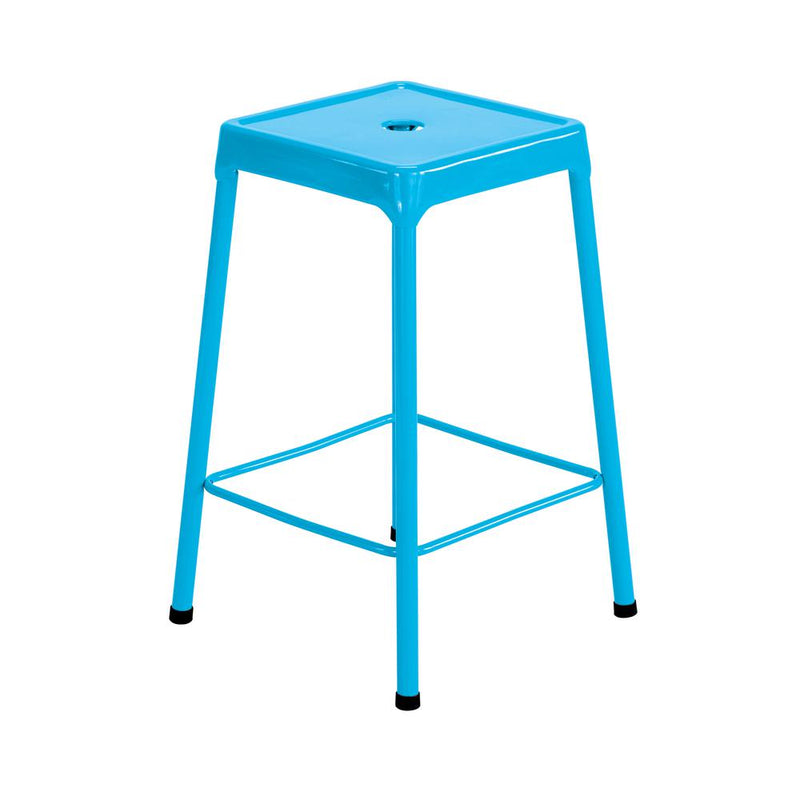 Safco® Steel Counter Stool - BabyBlue