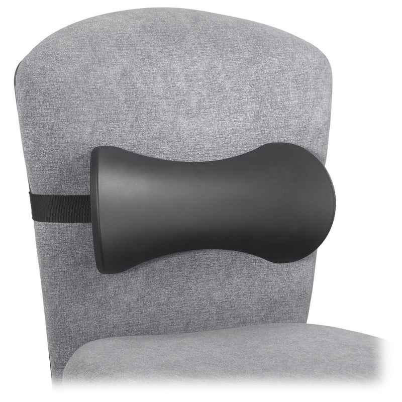 Memory Foam Lumbar Support Backrest - Black