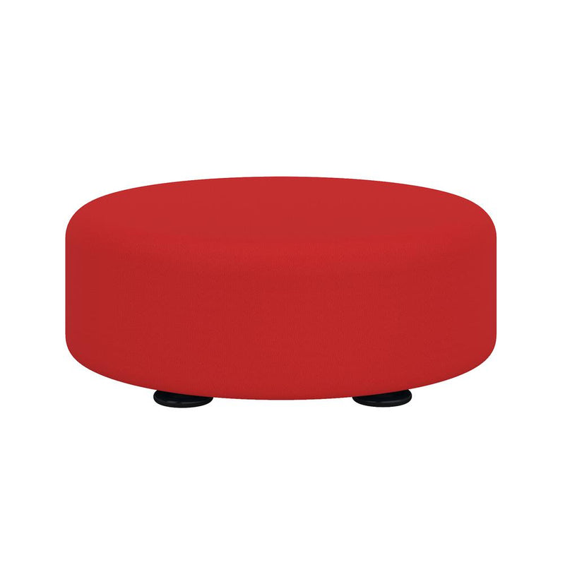 Learn 15” Round Vinyl Floor Seat - RedVinyl