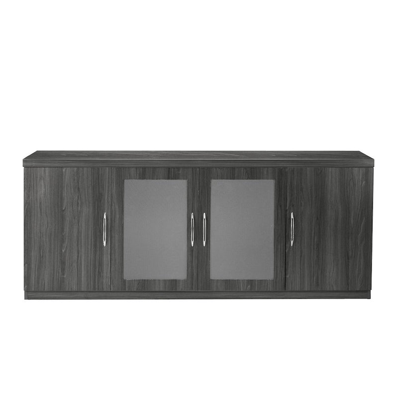 Low Wall Cabinet, Gray Steel