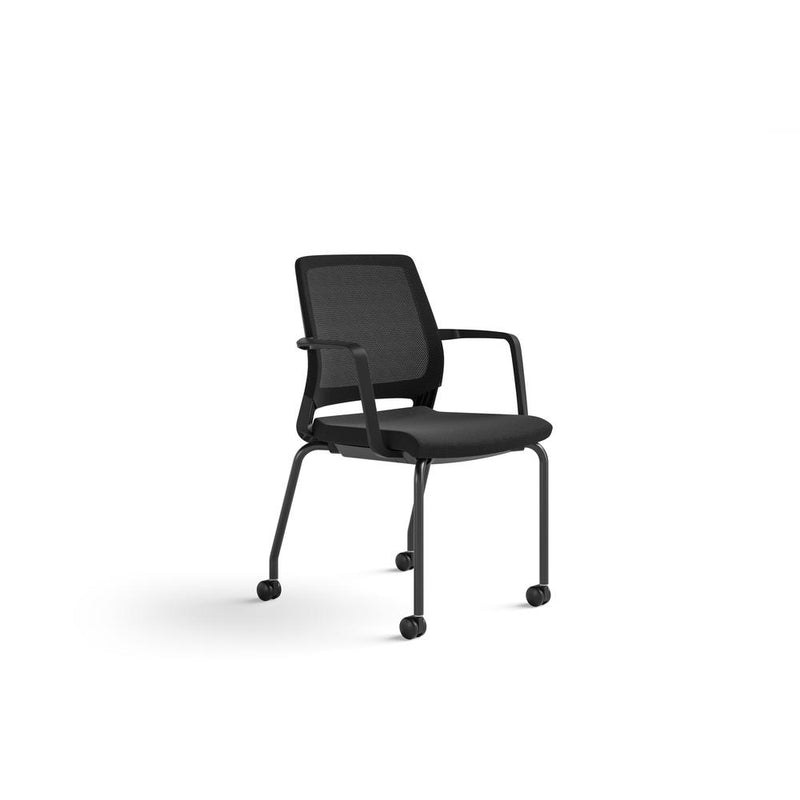 Medina™ Guest Chair - Black. Set of 2