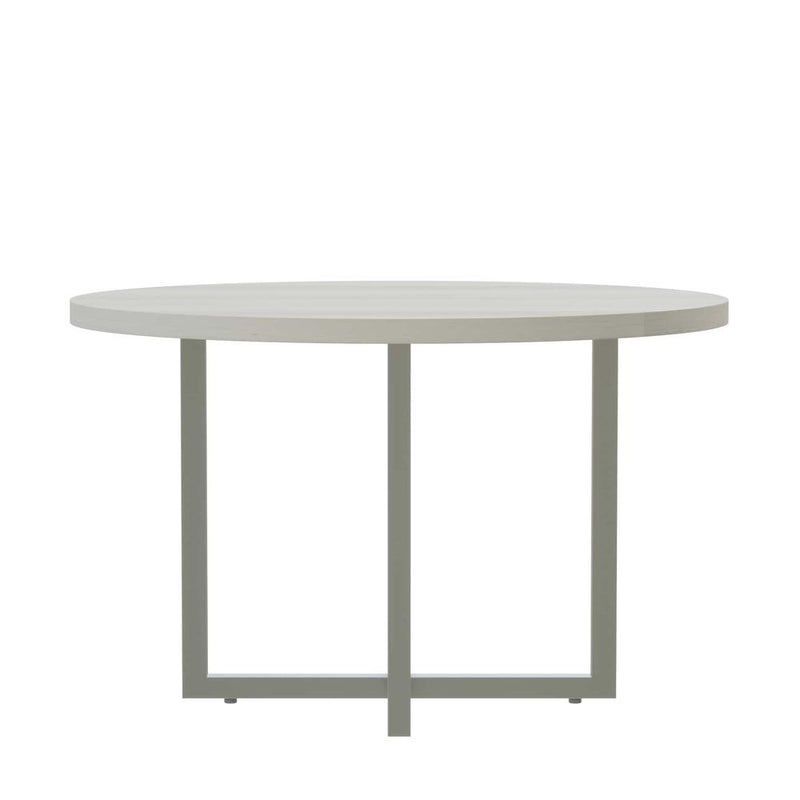 Mirella™ Conference Table, 42” (Table & Base) White Ash