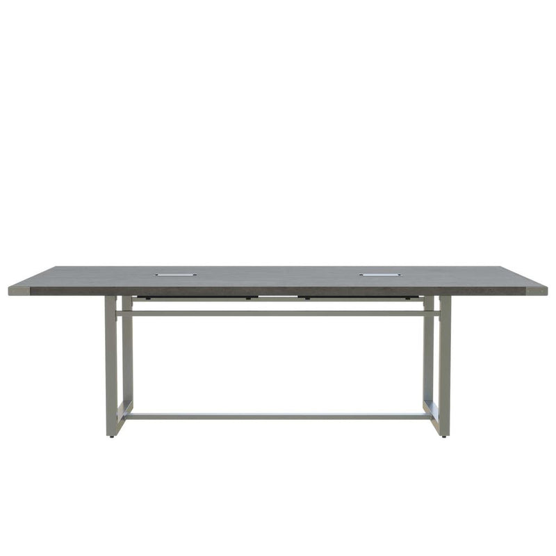 Mirella™ Conference Table, Sitting-Height, 8’ Stone Gray