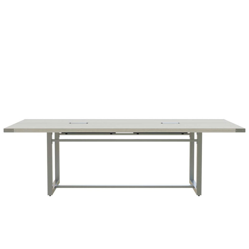 Mirella™ Conference Table, Sitting-Height, 8’ White Ash