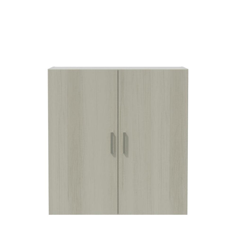 Mirella™ Wood Door Storage Cabinet White Ash