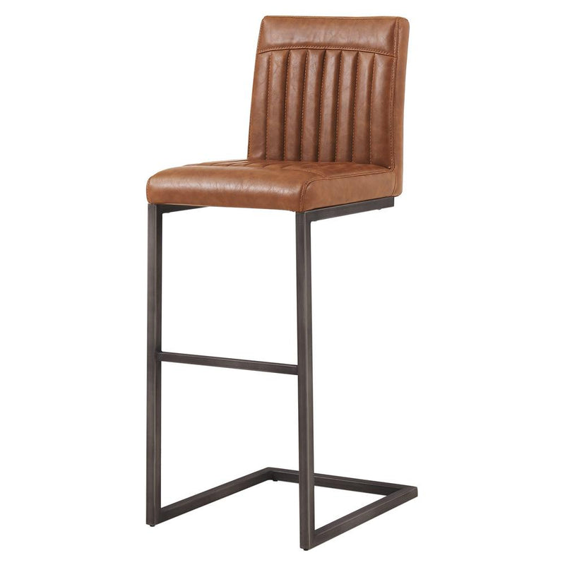 Ronan PU Leather Bar Stool, (Set of 2)