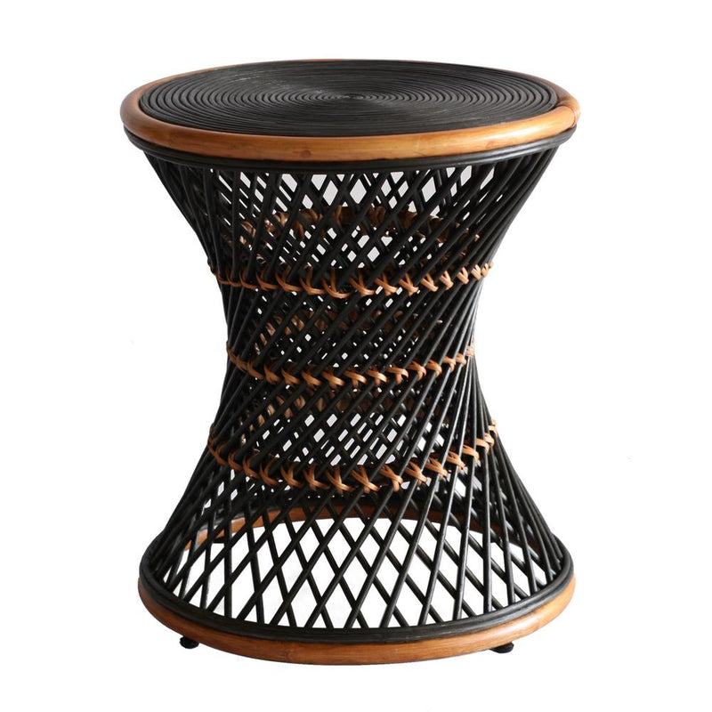 Kirby Rattan Round Stool