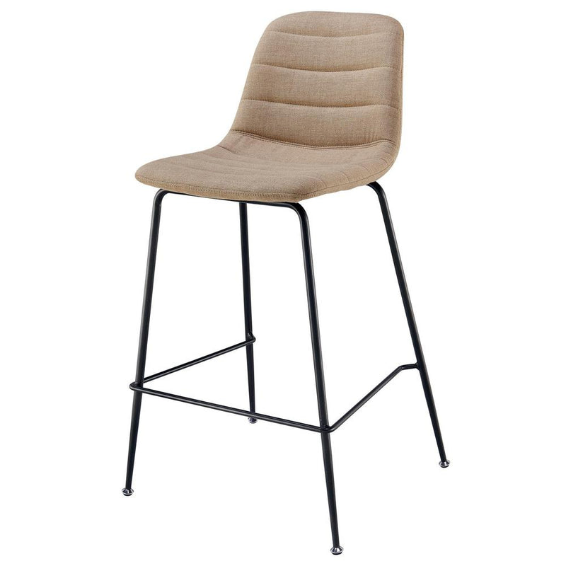 Caleb Fabric Counter Stool, (Set of 4)