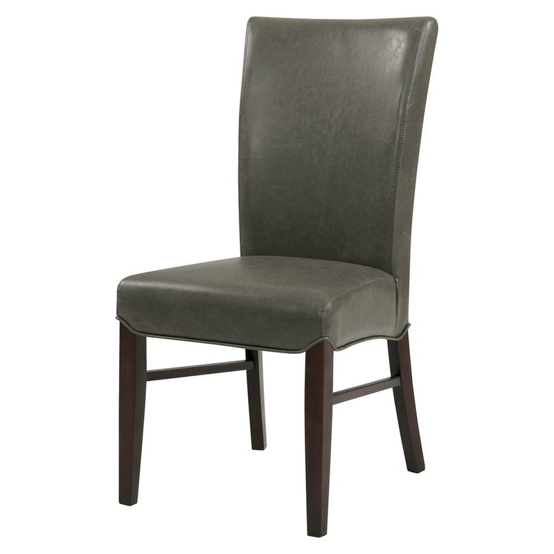 Milton Bonded Leather Chair, (Set of 2)