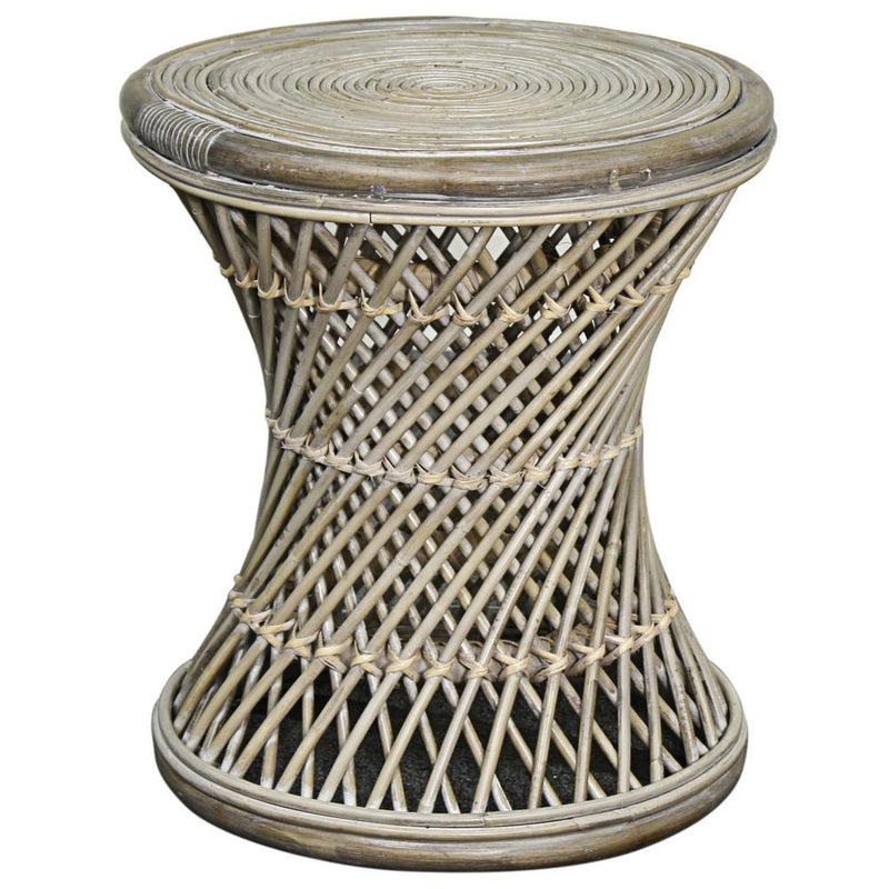 Keala Rattan Round Stool