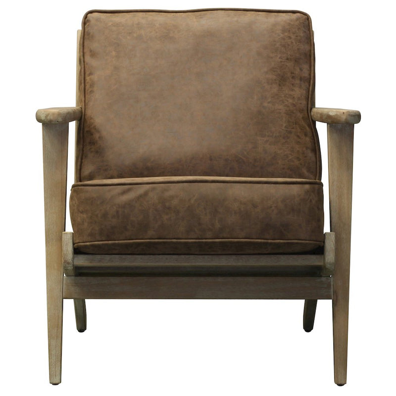 Albert PU Leather Accent Chair