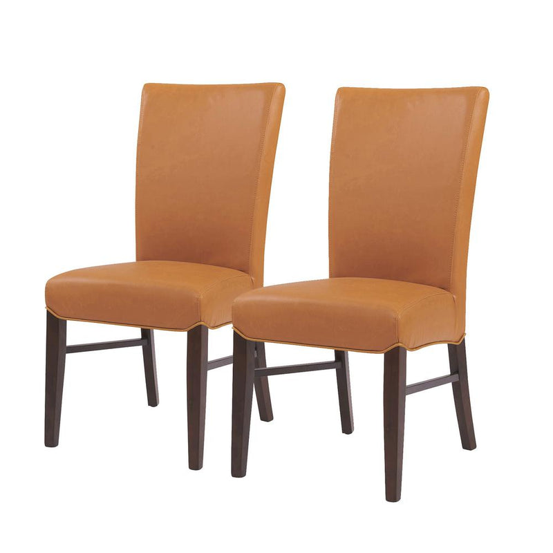 Milton Bonded Leather Chair, (Set of 2)