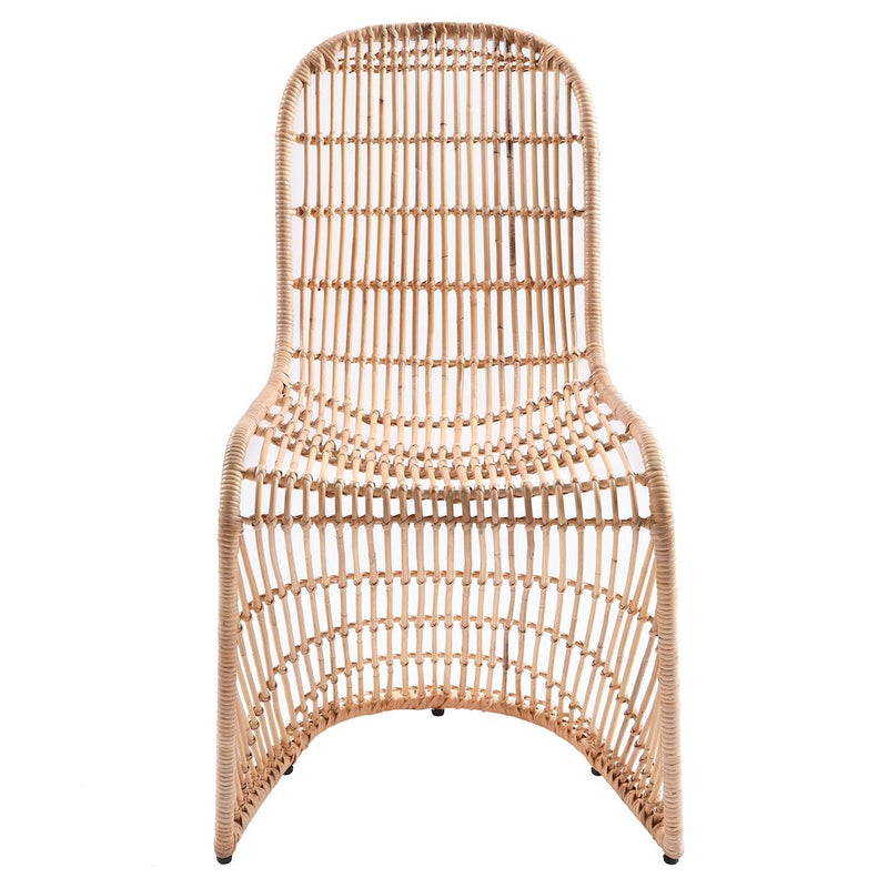 Groovy Rattan Chair, (Set of 2)