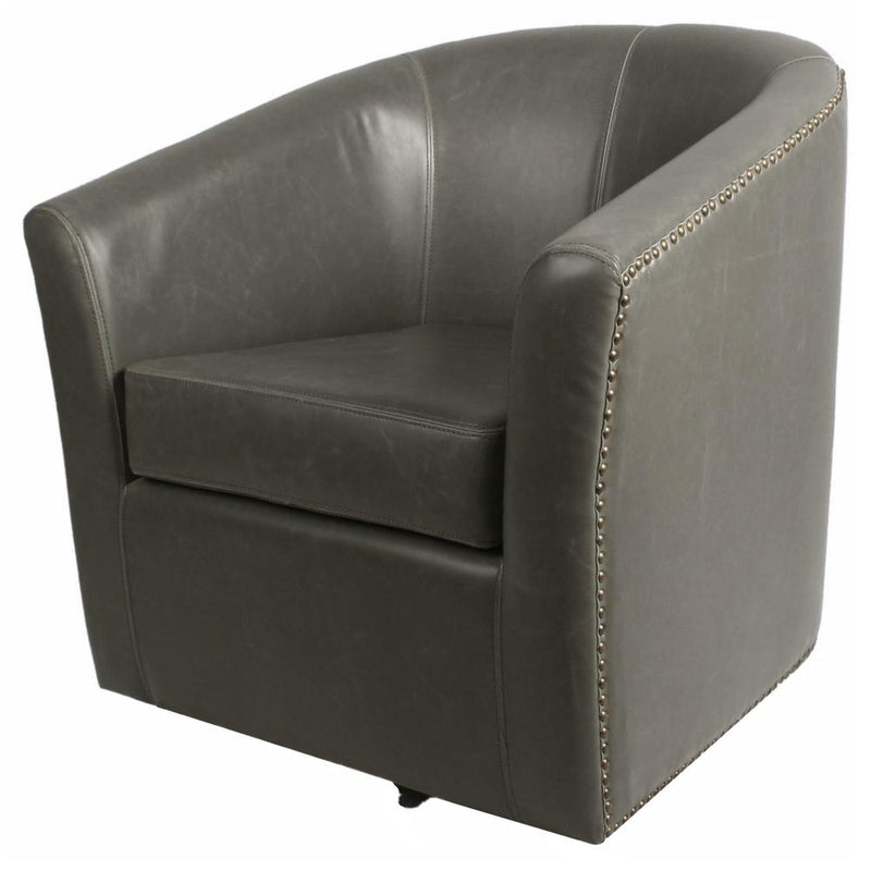 Ernest Bonded Leather Swivel Chair