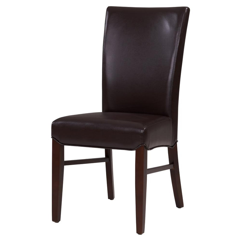 Milton Bonded Leather Dining Chair, (Set of 2)