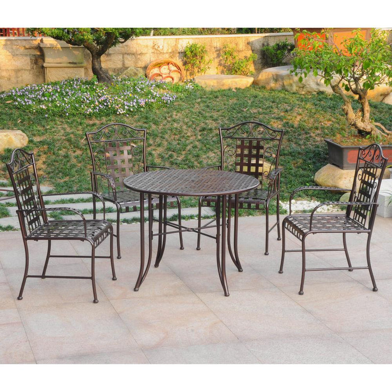 Mandalay Set of 5 Outdoor Dining Group