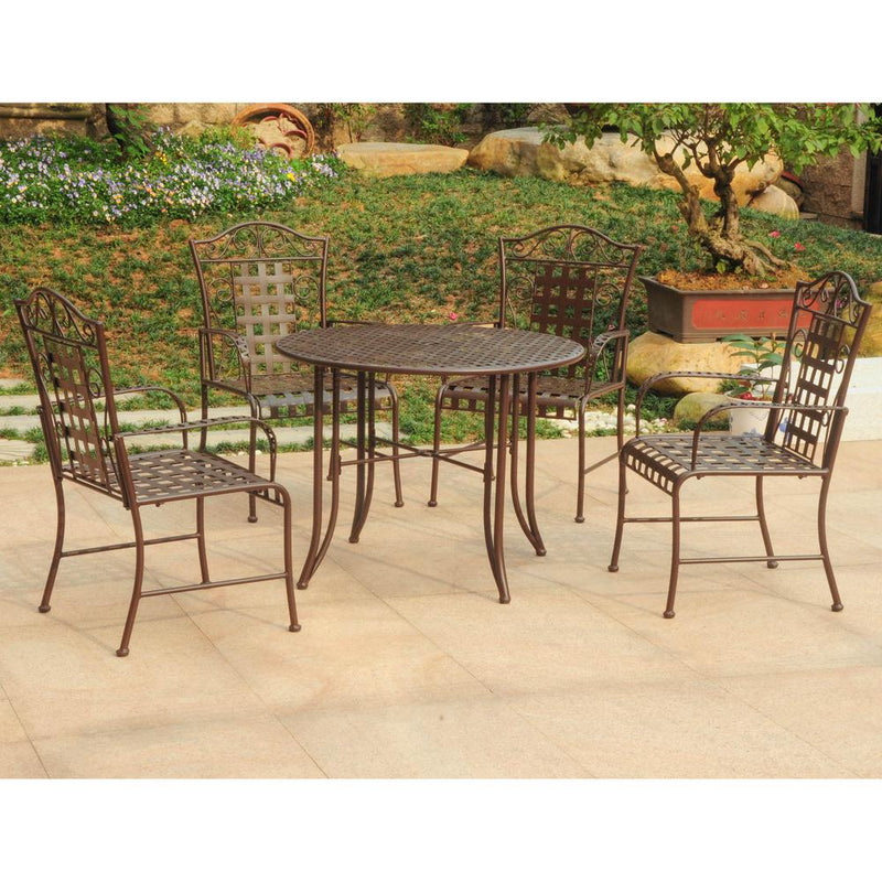 Mandalay Set of 5 Outdoor Dining Group