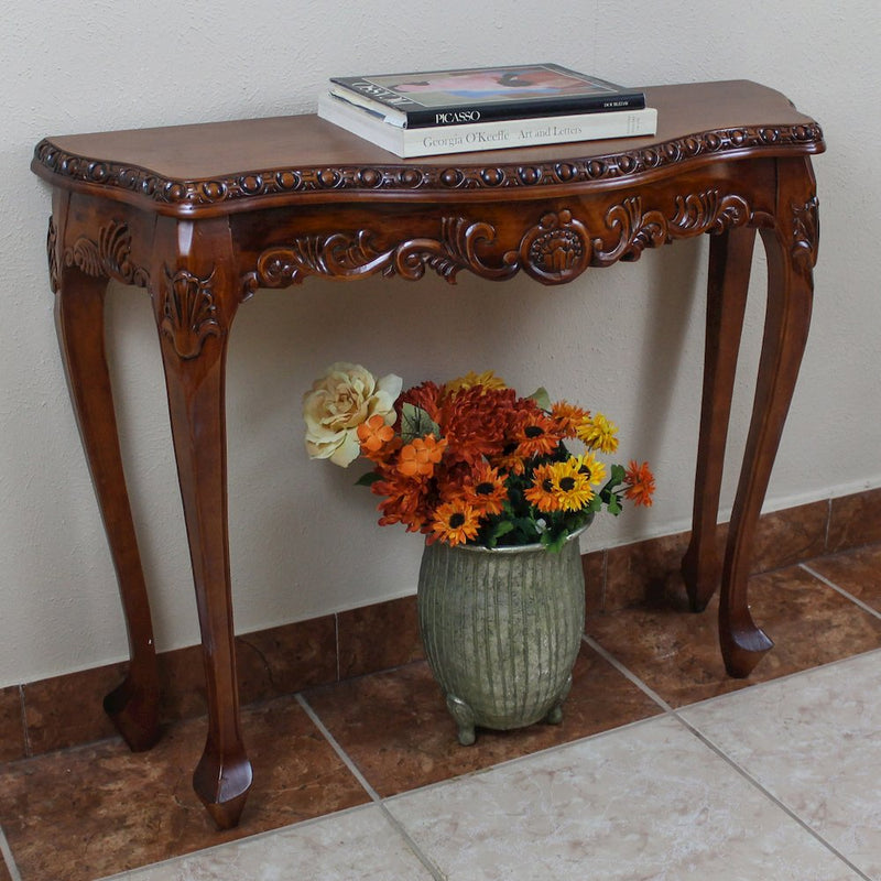 Carved Console Table