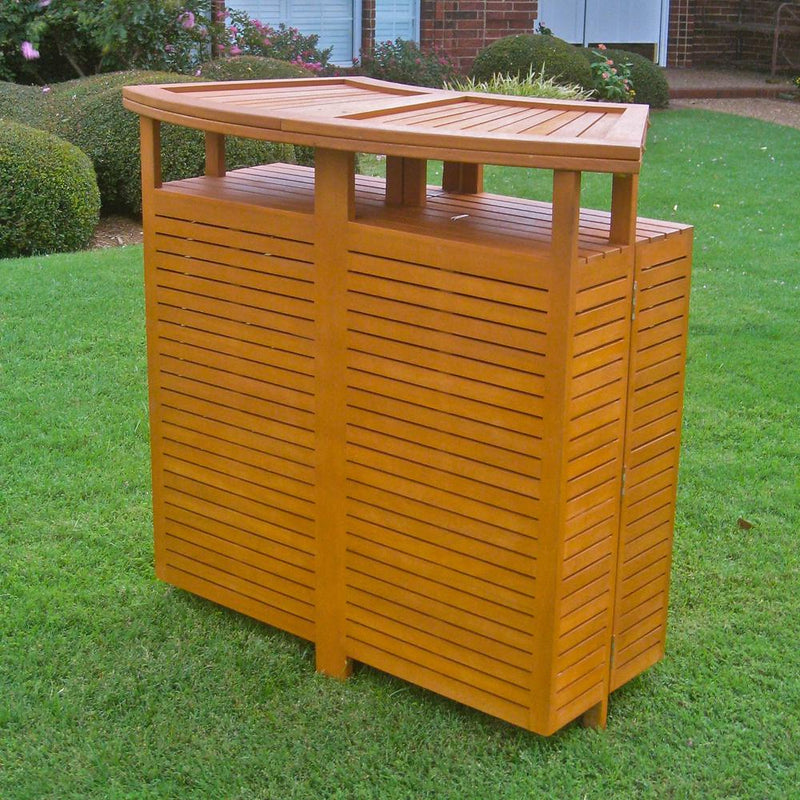 Royal Tahiti Outdoor Wood Fold Out Bar