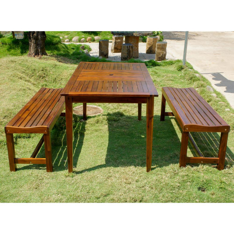 Highland Dining Set, stain