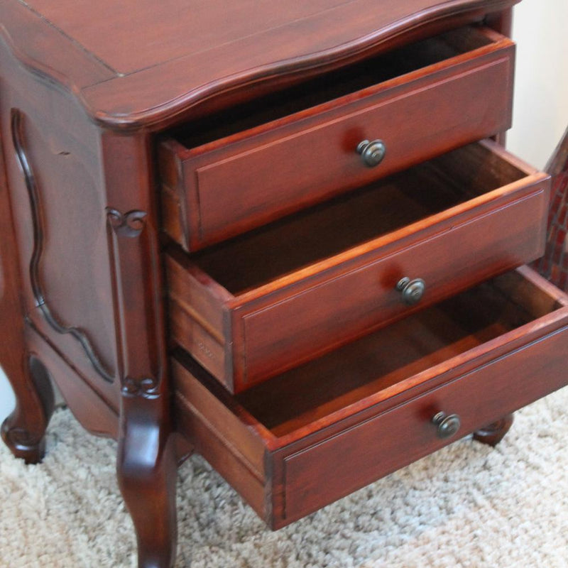 Windsor Three Drawer Table