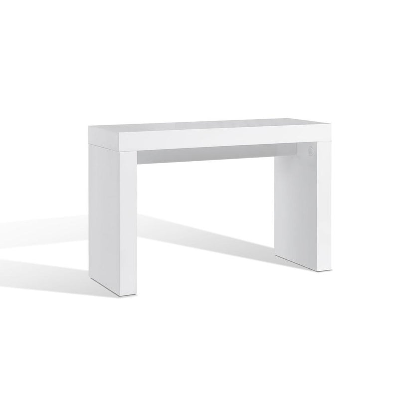 Console Table, Mdf Lacquered, White