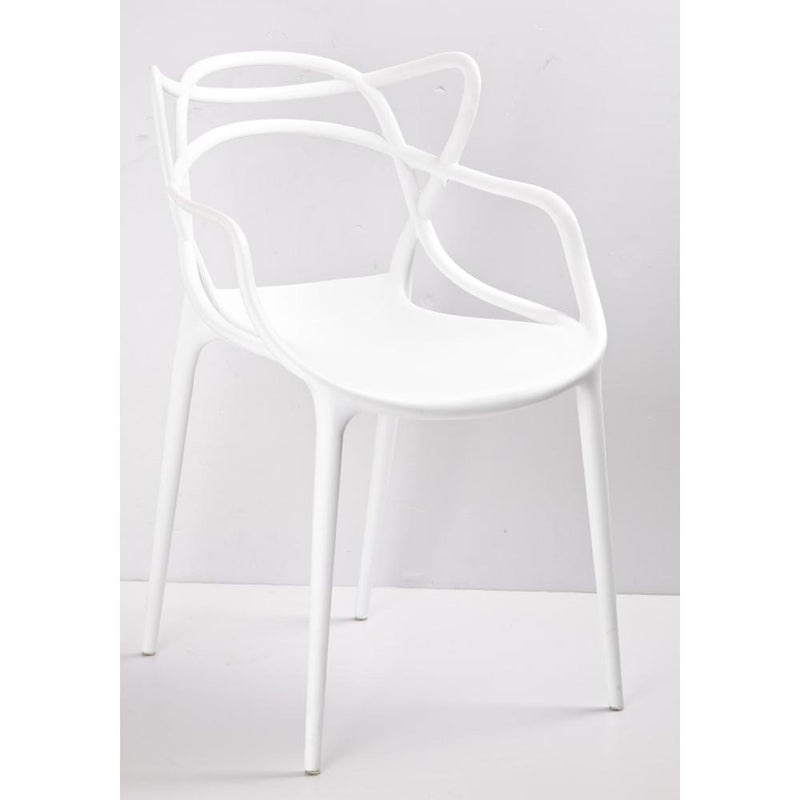 Pp Chair , White, Set Of 4