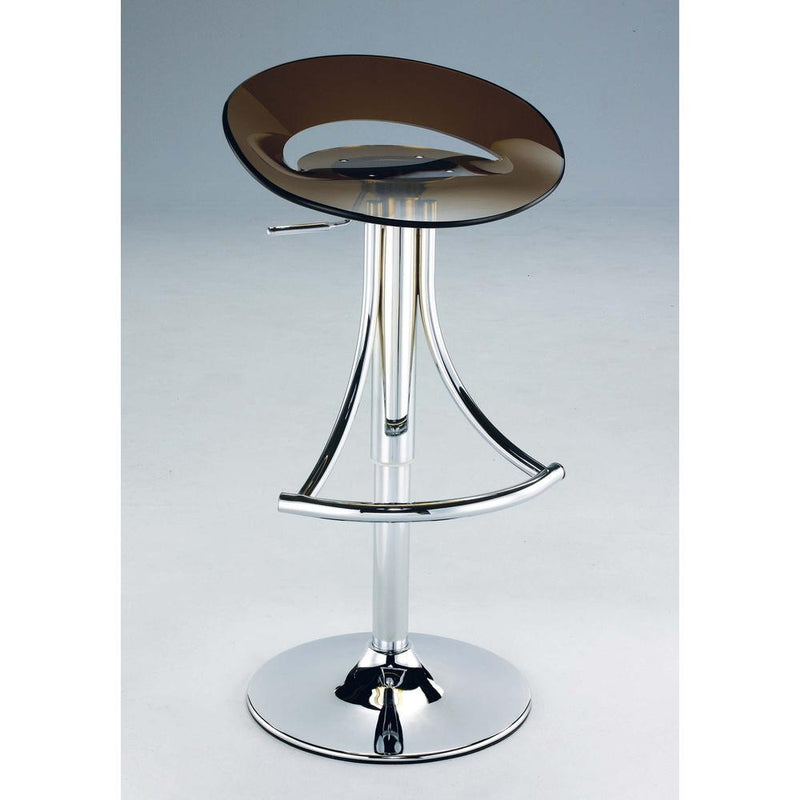 Arcrylic Bar Stool, Smoke