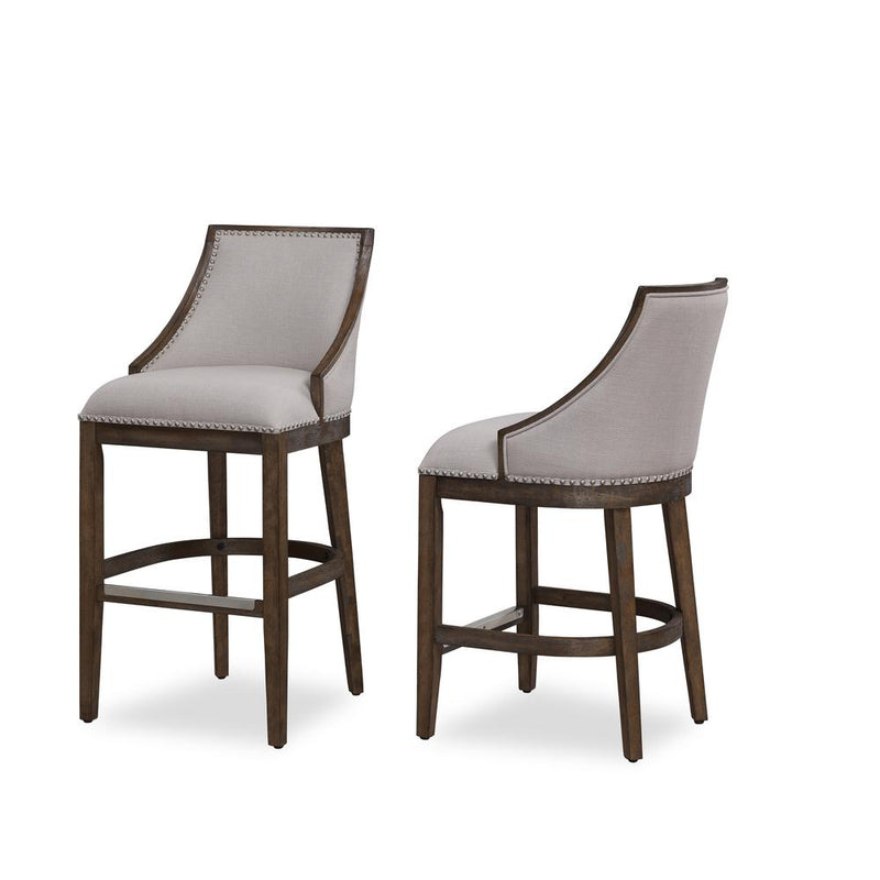 Brewer 30" Stool - Drift Brown