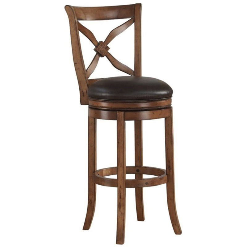 Provence 26" Swivel Stool - Light Oak