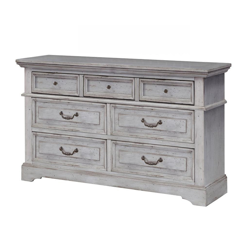 Stonebrook Dresser - Light Distressed Antique Gray